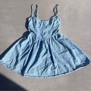 ASOS Denim Skater Dress